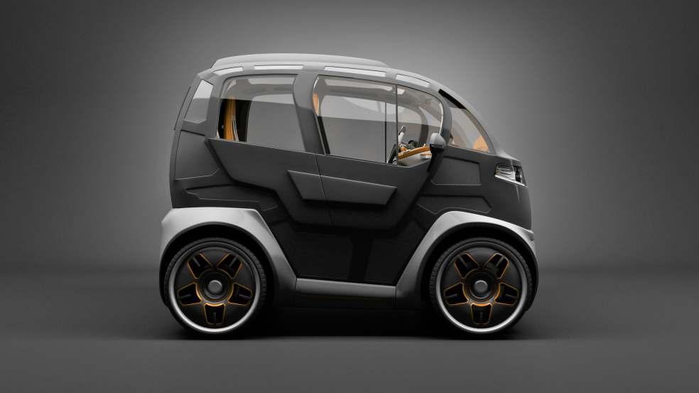 What's new? Mirrow Provocator - is a revolutionary car, which will be the same length as the Smart Fortwo, but for 4 persons and their luggage.