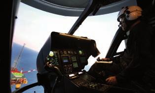 The modern instrumentation is ideal for pilots who are training on the EC135, as well as for pilots who fly other new