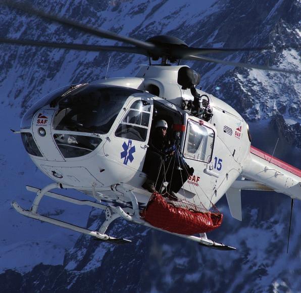 EMS, Disaster Management and SAR Missions The highly successful EC135 lends itself readily to perform all types of EMS and disaster management SAR missions.