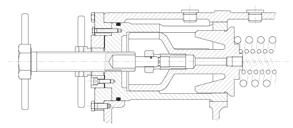 Relief Valve Design Operation:The valve is of the disc type with an attached dashpot and spring.