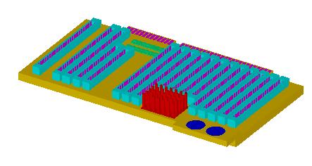 Boards Mother Board Model: 14 4-Oz Copper Layers Modeled (Uniform FR4 Layers Between Copper Layers) Thermal Boundary