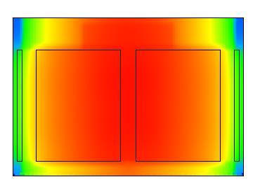 Aircraft Application - Thermal Analysis (PSC1/2) Daughter Board Analysis Description of Plug-in Board model: Board Total Dissipation = 24.