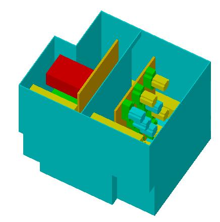 Aircraft Electronics - Power Distribution Box Thermal Design Analysis Type: Conjugate Heat Transfer Analysis Type: Conjugate Heat Transfer Volumetric Flow Rate = 60 CFM