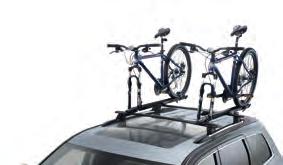 ROOF TOP CARGO CARRIER. (2) This heavy-duty nylon carrier is weatherproof and secures with four strong adjustable tie-down straps.