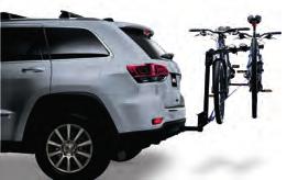 Ski and Snowboard Carrier features corrosionresistant lock covers and either-side opening for easy loading and unloading. HITCH-MOUNT BIKE CARRIER.