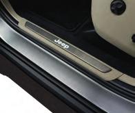 exit. Running boards feature a Black outer cover with Chrome accents for a stylish appearance.