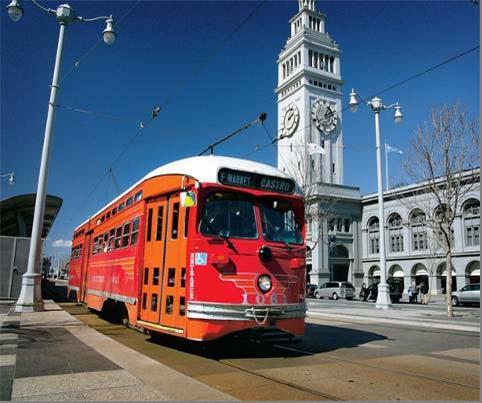 SAN FRANCISCO: MUSEUMS IN MOTION Wildly popular F Line helped in rebirth of Embarcadero as grand