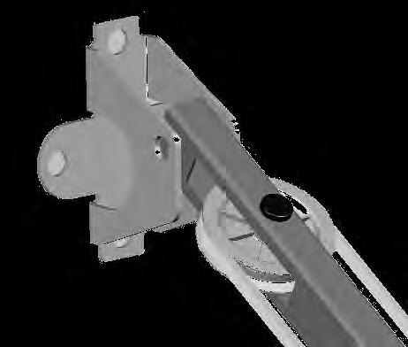 Attaching Rail to Header Bracket and Mounting Door Bracket To prevent SERIOUS