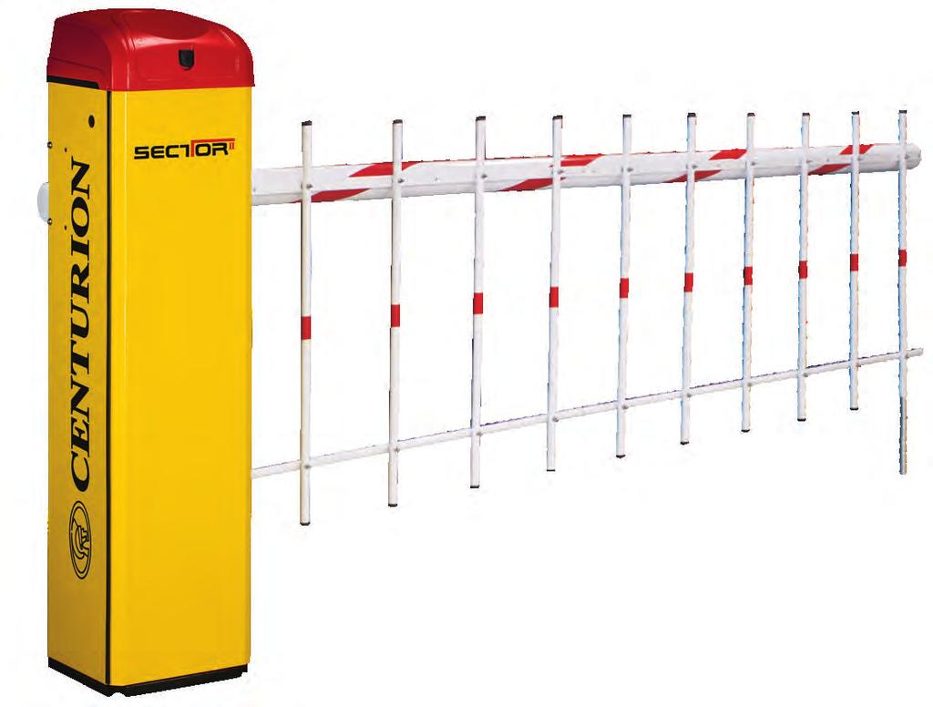 TRAPEX BARRIER FENCE A robust and effective fence-type barrier designed to prevent pedestrians from circumventing the SECTOR II vehicle access control system.