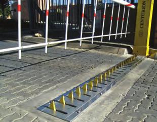 metres A 4.5m SECTOR II barrier must be ordered for this application, along with a 3m boom pole and 2 x 1.5m modules of the TRAPEX barrier fence 4.