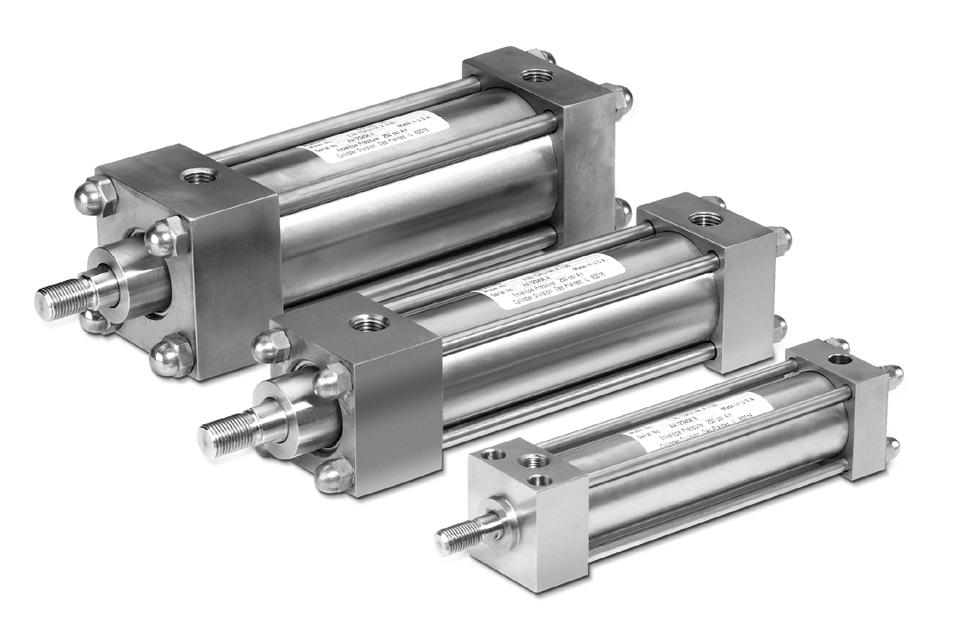 Cylinder Features Cylinders for your unique need The Miller Fluid Power stainless steel cylinder combines corrosion resistance with proven reliability.