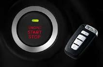 This will put the vehicle in Accessory mode and the start button indicator will illuminate in orange.