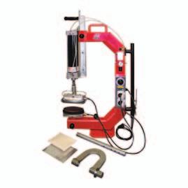 Vulcanizing machines and accessories Thermopress 2-step repair systems Thermopress TP II For economic repairs of all type of tyres Most minor injuries in radial and cross-ply tyres can be repaired in