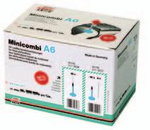 manual 1 511 3041 MINICOMBI A6, workshop kit 1 1 511 3041 511 3058 MINICOMBI A6 P, refill pack includes 40x Repair units A6 with metal