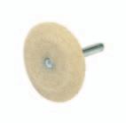 cord Ref. No. Description Speed (rpm) Dia. Length Width 595 0650 Round mushroom stone, pointed 595 0667 Grinding disc, cylindrical Bore Ø: 16 mm max. 25000 595 0629 Cone stone max.