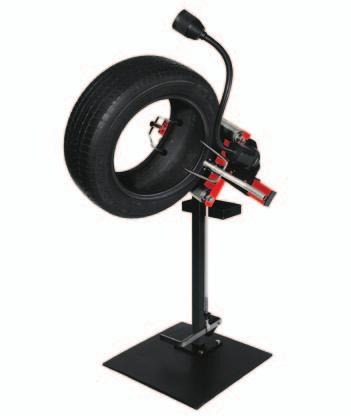 Tools for tyre handling / service Tyre spreaders REP BOY tyre spreader (tyre, lamp and base plate not included) REPMAT (tyre not included) REP BOY tyre spreader Tyre spreader for preparing the