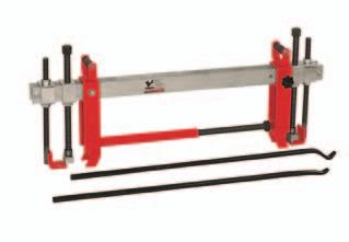 Tools for tyre handling / service Bead brakers EM mounting set Suitable for demounting and mounting EM tyres, also on the vehicle The mounting set is used to press off the rings of multi-piece rims