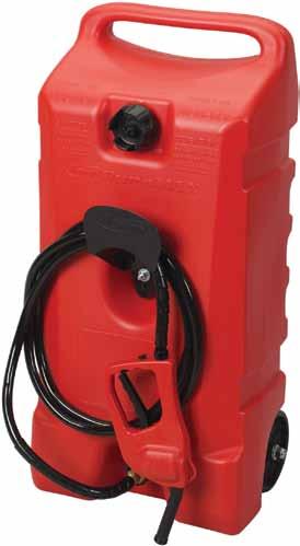 Comes complete with a patented Flo n Go hand pump & pump holder handle. Substantial 53L volume capacity and a long 10ft fuel resistant hose.
