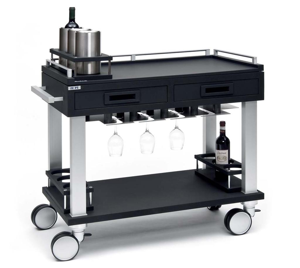 TACTUS TROLLEY WINE & LIQUOR Trolley with handle 99,5 x 53 x H