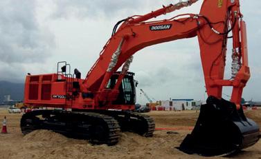 Excavators 2015 Doosan DX700LC