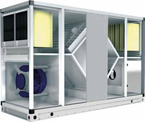 REC PRO 9S High efficiency Heat Recovery Units Non residential applications EFFICIENCY 9% Comply with ErP Directive 125/29/CE and EU Regulation 1253/214.