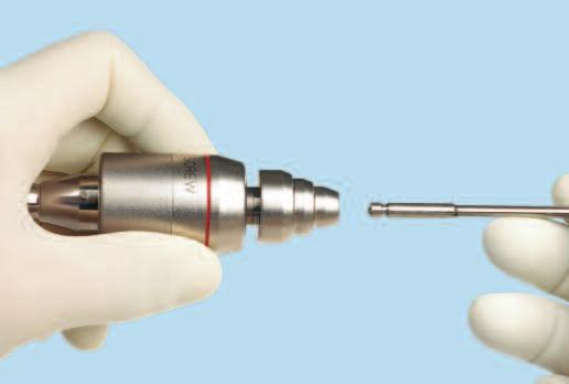AO Screw Attachment (05.001.214) Maximum speed: approx. 330 rpm Cannulation: 2.