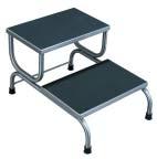 75 H x 12 D SS8370 Foot Stool ~ 2 steps SS8374 Foot Stool ~ 1 step Overall Dimensions: 18 W x 7.