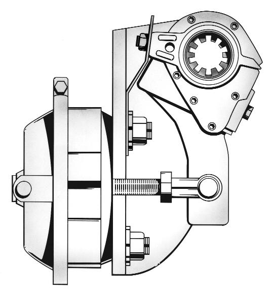 1/16 Figure 4 Steer axle with strap bracket Drive Axle