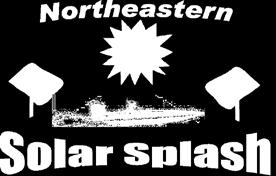 The power train will be built for the Northeastern Solar Splash team and will compete in the Solar Splash competition on June 8 th through June 12 th 2011 in Iowa.