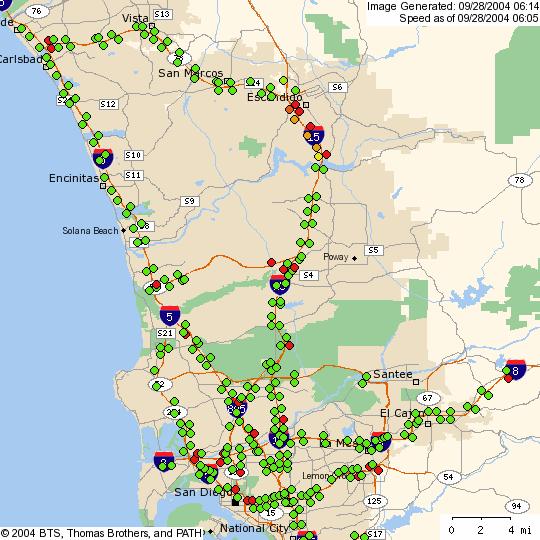 Source and Coverage of Data This report was produced using data collected by Caltrans and archived by PeMS (http://pems.eecs.berkeley.edu).