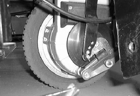 If the brake does not respond well to pressure on the brake pedal, you may need to adjust the brake.
