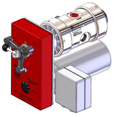 This feature reduces the necessity of opening the valve and cleaning the jet manually. The Purge port is located 180 degrees from the Inlet Port.