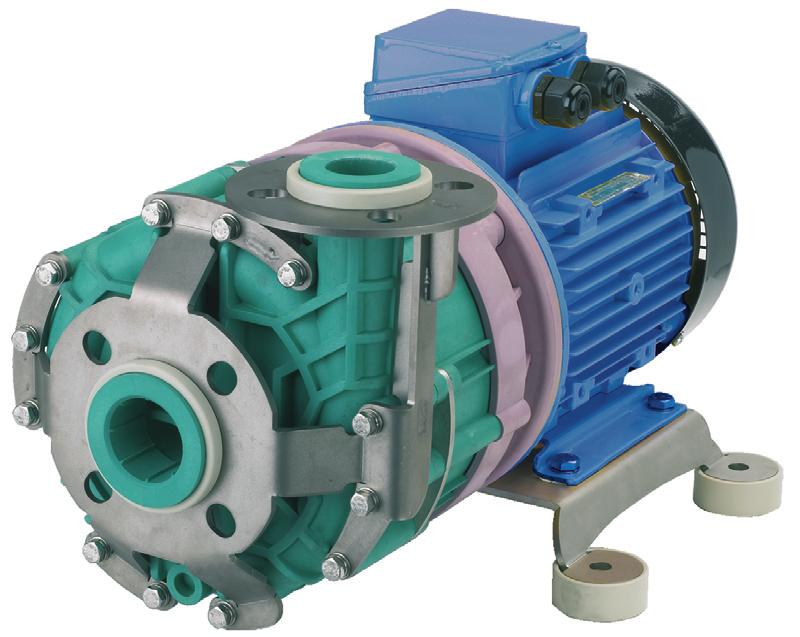 Centrifugal pumps with magnetic coupling Centrifugal pump TMR G3 Performance curve Single performance curve in 50 Hz and 60 Hz on request. H [m] 50 04.45 20.36 2900 min -1 40 36.