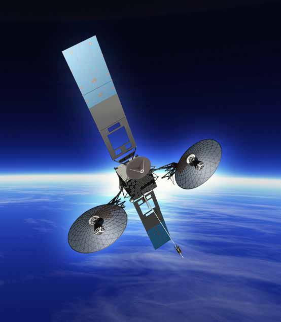 TDRS-L SATELLITE Overview The Tracking and Data Relay Satellite System (TDRSS) is a space-based communication system used to provide tracking, telemetry, command, and high-bandwidth data return
