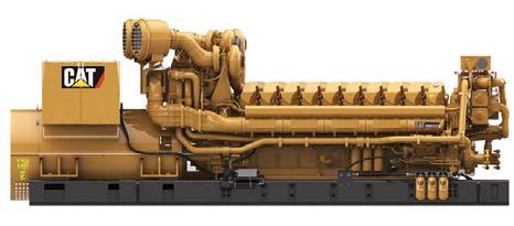 DIESEL FEATURES GENERATOR SET STANDBY 4000 ekw 5000 kva Image shown may not reflect actual package Caterpillar is leading the power generation Market place with Power Solutions engineered to deliver