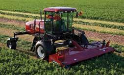 cutterbar and cradle, these guards improve self-cleaning in sticky soil conditions.