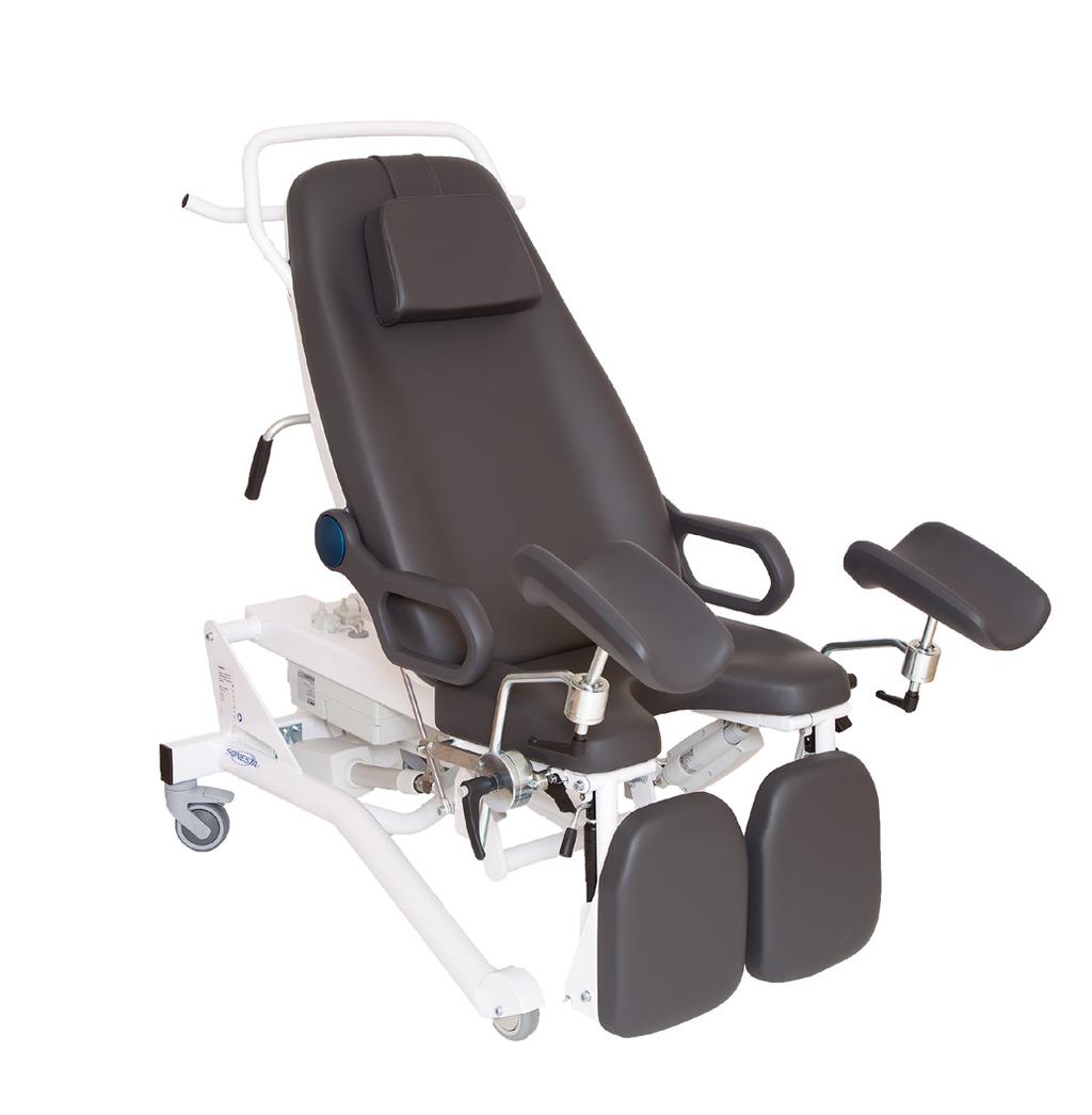 40 105 cm Sonesta S3 Intended Use The Sonesta S3 chair is intended to position the patient in a desired position during the following procedures: Urodynamic Pelvic Muscle Rehabilitation Anorectal