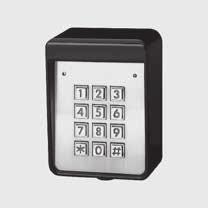 dormakaba Electronic Access Control Components Accessories AC225 Exterior/AC228 Interior Digital Keypad The AC225 exterior keypad and AC228 interior keypad, for use with gates and door applications,