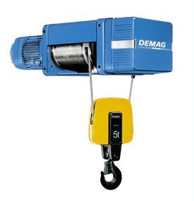 Tough solution DH hoist units are specially designed for rugged applications to ensure reliable operation even in the toughest environments, such as in foundries or galvanising