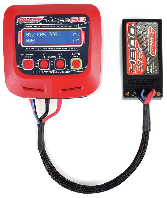 BATTERY RESISTANCE METER The user can check battery s total resistance, the highest resistance, the lowest resistance and each cell s resistance.