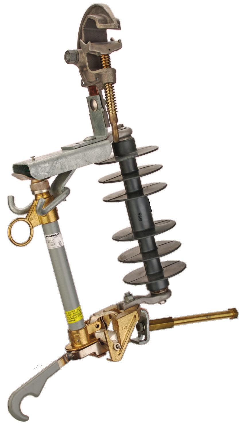 Temporary Cutout Tools for 15kV and 27kV To provide fuse protection during live-line maintenance, temporary cutout tool simply clamps onto primary conductor with a