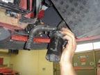 Be sure factory harness bracket is behind power steering