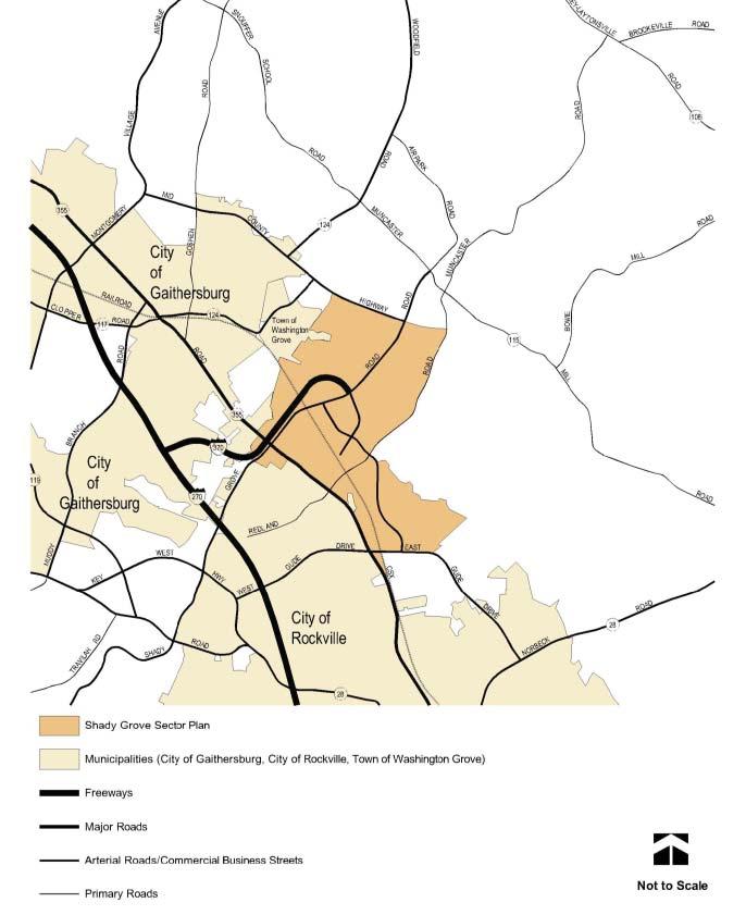 to access the garages or surface lots. Figure 20 shows the distribution of people who park at the Shady Grove station by Smartrip data.