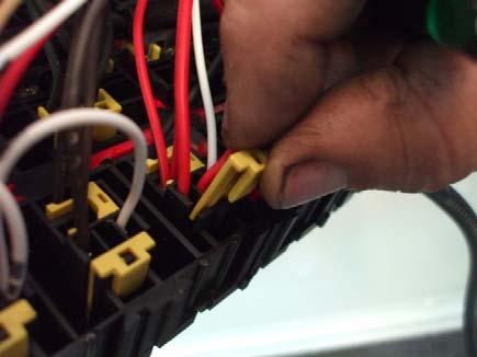 Circuit Installation-D3 Re-install lock into back of fuse block. Refer to Picture 15 Picture 15 Step 14.