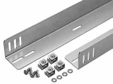Spec-00500 D(763) 422-2211 422-2600 Accessories Mounting Accessories Guides (s-3482) 14 gauge steel chassis guides mount between two pairs of rackmounting angles that have accessory mounting legs.