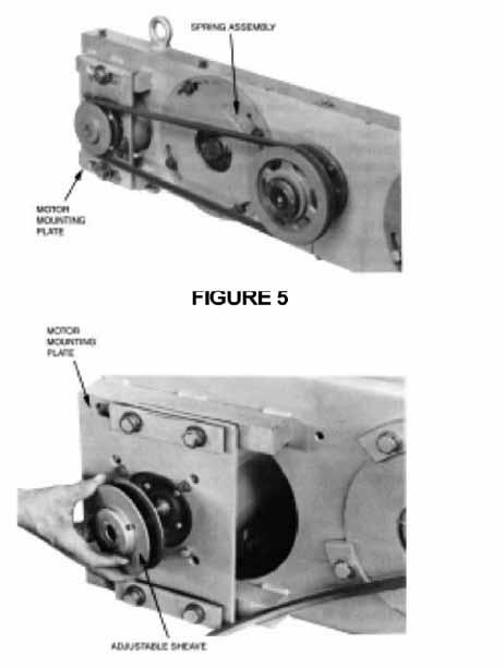 A deflection sticker is shown actual size in Figure 4.