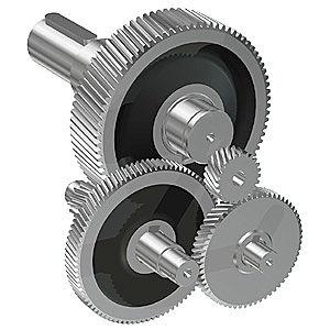 Gears Gears are ESSENTIAL COMPONENTS of most mechanical systems. They have a pair of WHEELS (sometimes more) with teeth that INTERLINK.