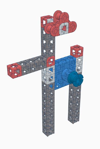 gear train and pulley system.
