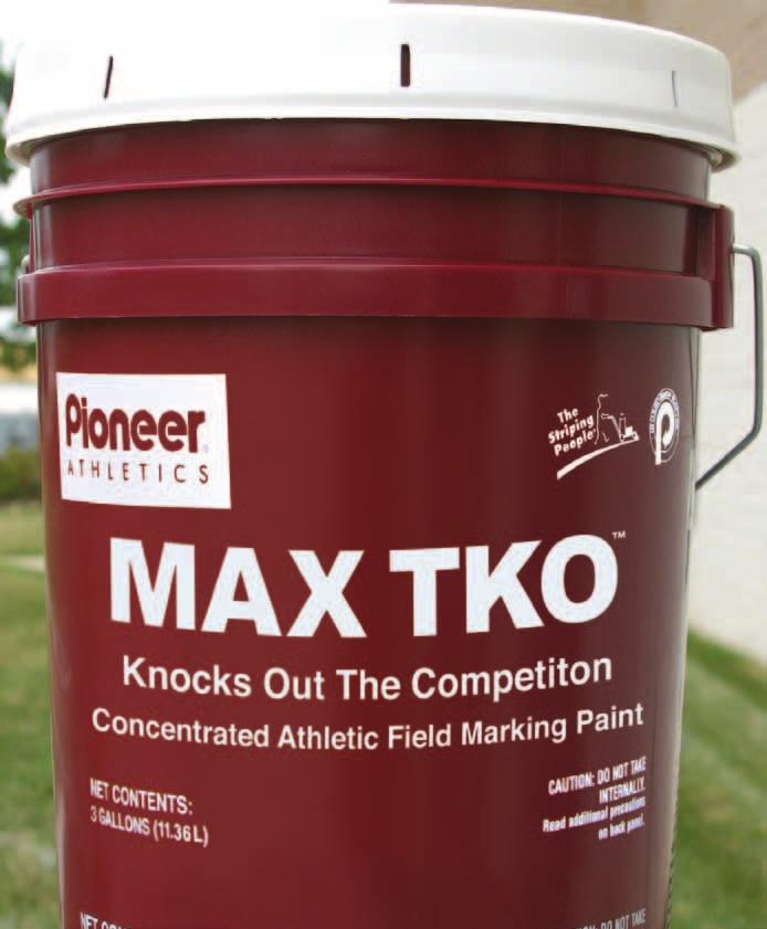 MAX TKO Knocks Out the Competition For large jobs that need to stand out, MAX TKO is the paint for you.