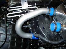 kit to the bottom intercooler in-let as  3) Install the Intake pipe